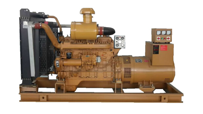 杭州萧山上柴250kw大型柴油二手发电机组